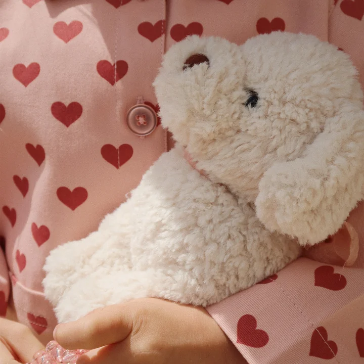 Konges Sløjd - Madeleine Doudou avec panier, chiot, fiola