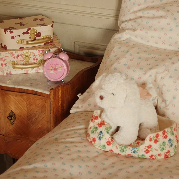 Konges Sløjd - Madeleine Doudou avec panier, chiot, fiola