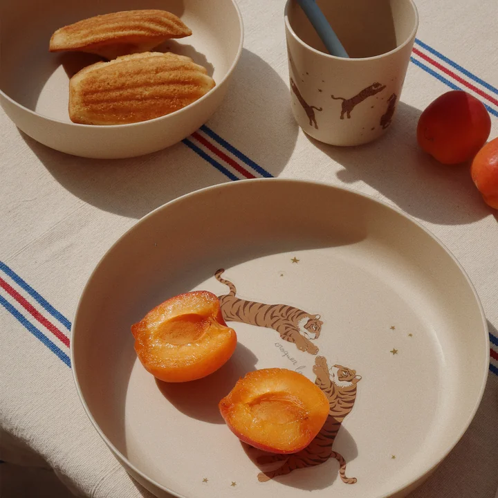 Konges Sløjd - Set de vaisselle PLA, tigre