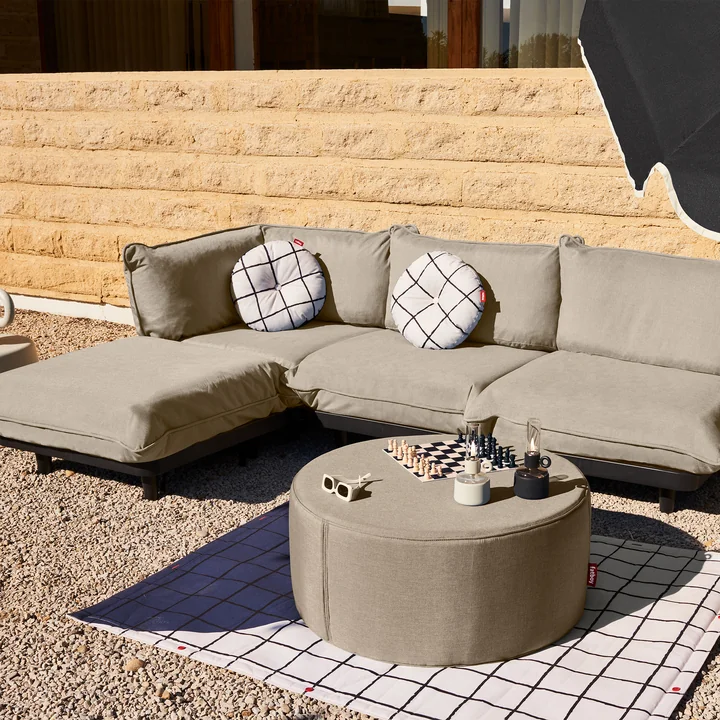 Fatboy - Paletti Outdoor Lounge Chair, taupe (édition exclusive)