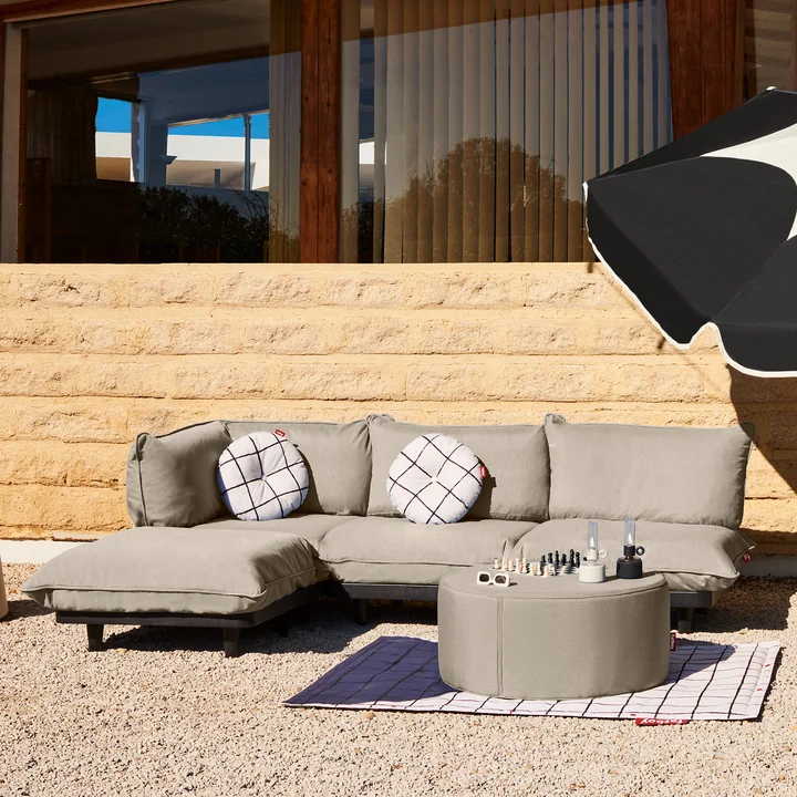 Fatboy - Paletti Outdoor Lounge Chair, taupe (édition exclusive)