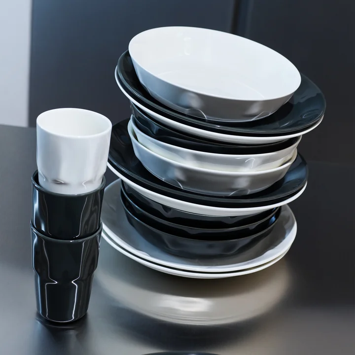 Iittala - Solare Bols, assiettes et gobelets