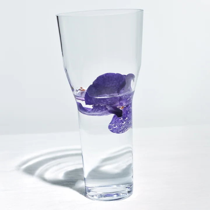 Iittala - Solare Vase tall, Ø 120 x 260 mm, gris acier