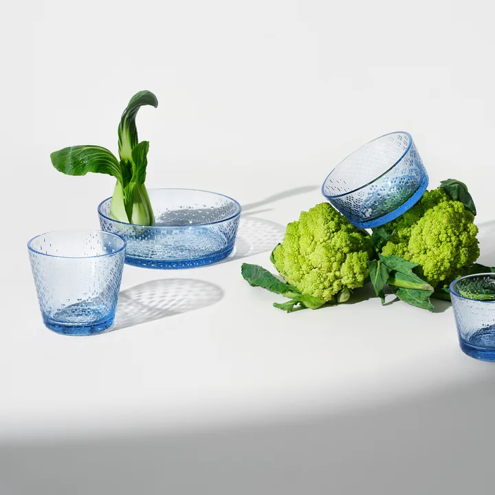 Iittala - Tundra bols et verres, aqua
