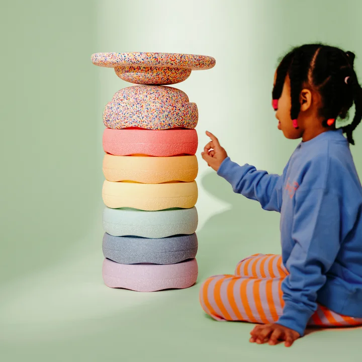 Stapelstein® - Rainbow Set complete pastel, multicolor (7er-Set)