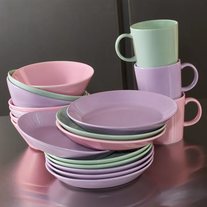 Iittala - Teema, rose / sauge / violet clair