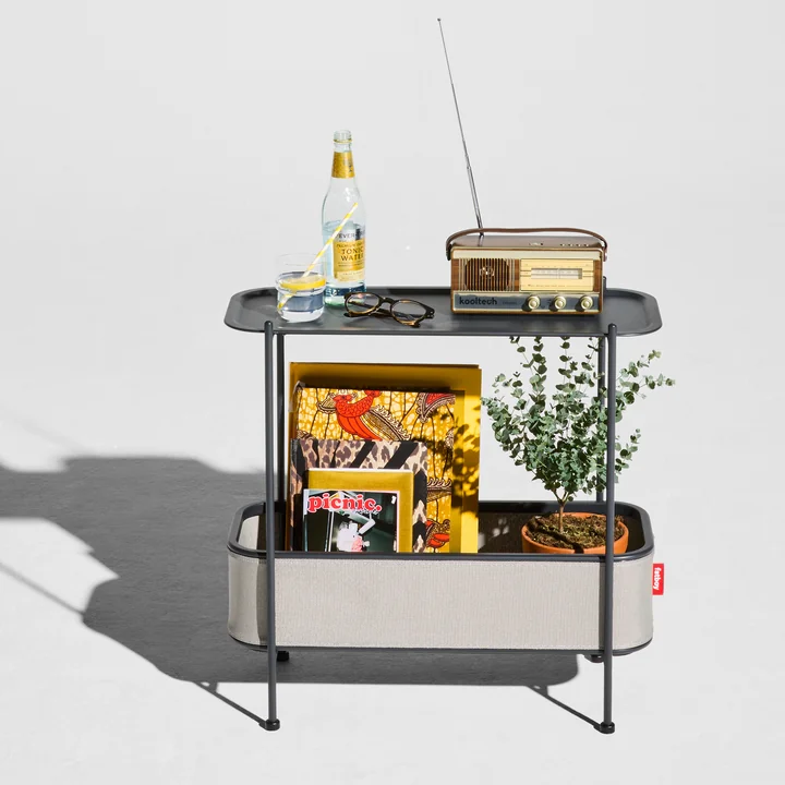 Fatboy - Adoreganizer Table d'appoint, multifonctionnelle, gris loup