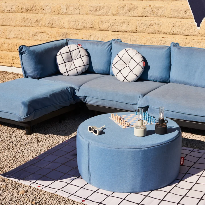 Fatboy - Circle Outdoor Coussin, Ø 50 x 4 cm, moonrise