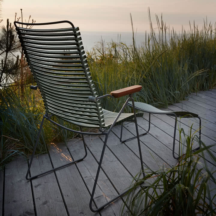 HOUE - CLICK Position Outdoor Chaise avec accoudoirs