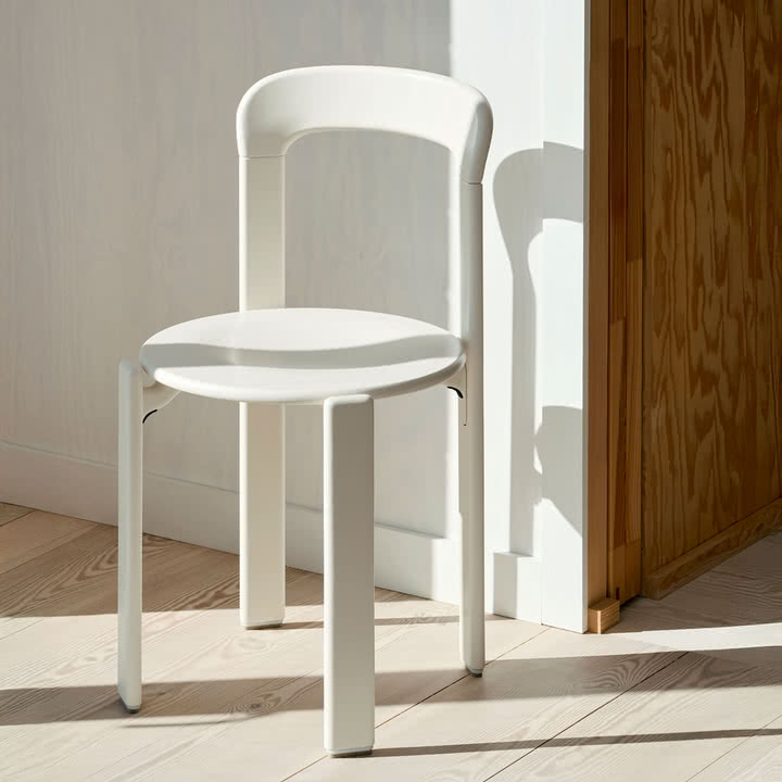 HAY - Rey Chaise, cream white (patins standard)