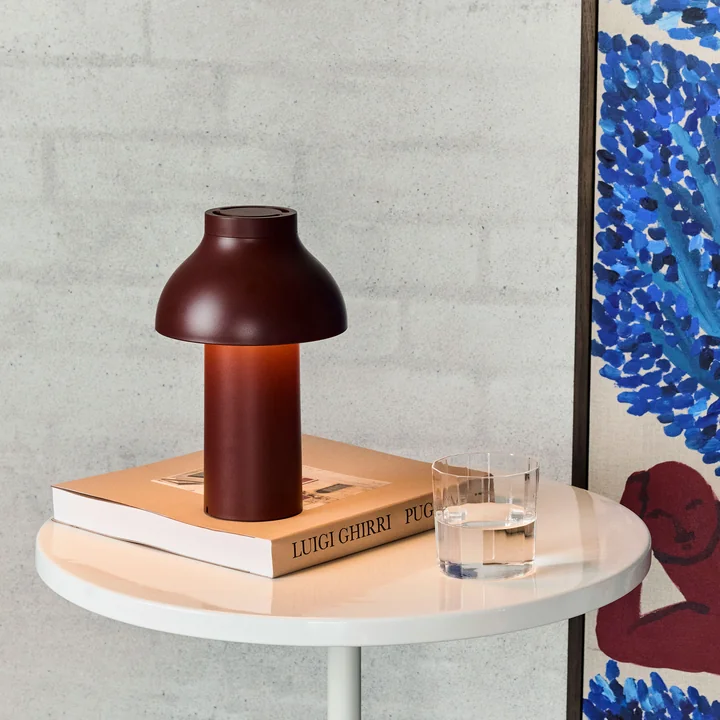 HAY - Pyro table d'appoint, Ø 45 cm, blanc crème / coquille d'oeuf