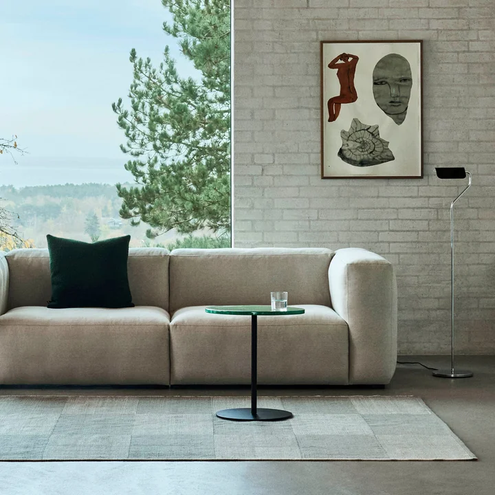 HAY - Pyro table d'appoint, Ø 45 cm, noir / noir