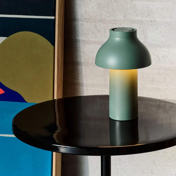 HAY - Pyro table d'appoint, Ø 45 cm, noir / noir