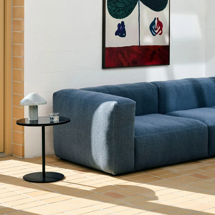 HAY - Pyro table d'appoint, Ø 45 cm, noir / noir