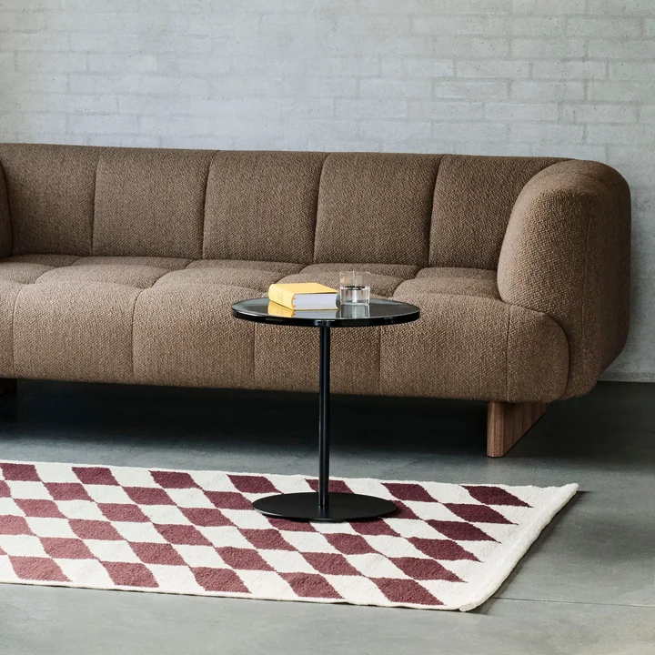 HAY - Pyro table d'appoint, Ø 45 cm, noir / noir