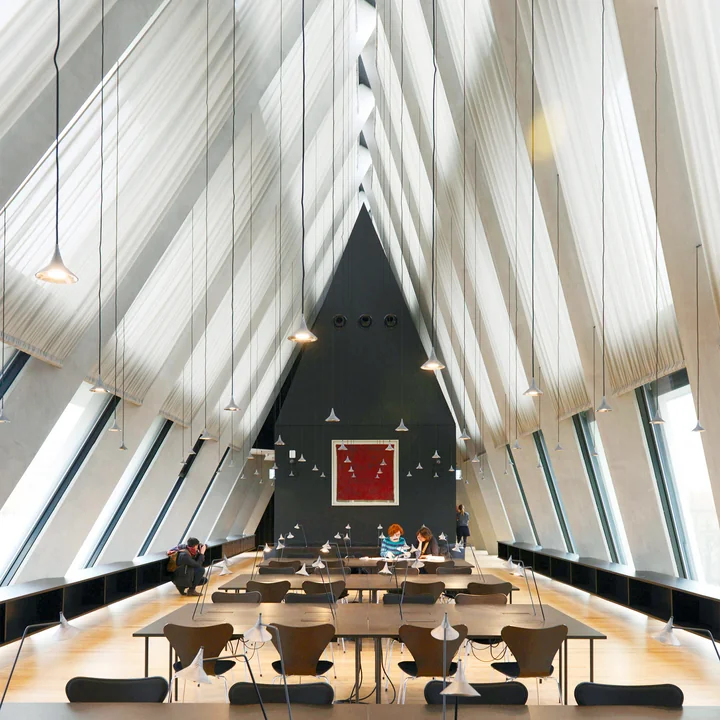 Artemide - Unterlinden Lampe LED suspendue, aluminium