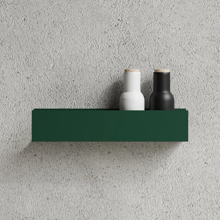Nichba Design - Étagère murale U40, vert mousse