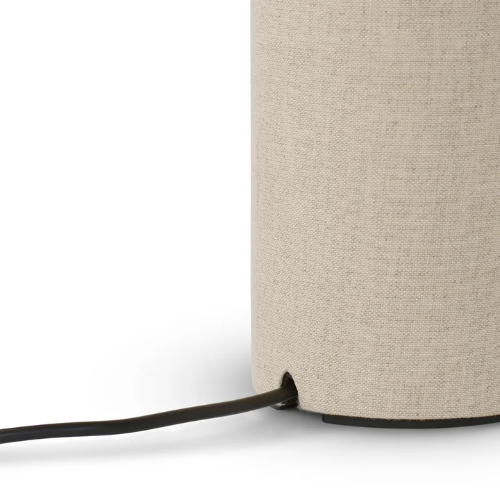 New Works - Margin Lampe de table LED portable avec batterie, beige