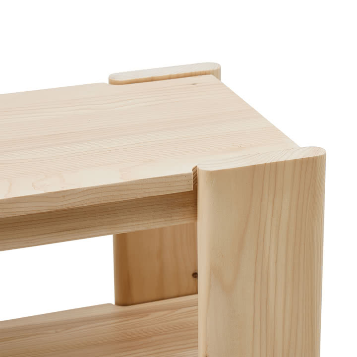 Form & Refine - Beam Banc, 112 cm, pin laqué mat
