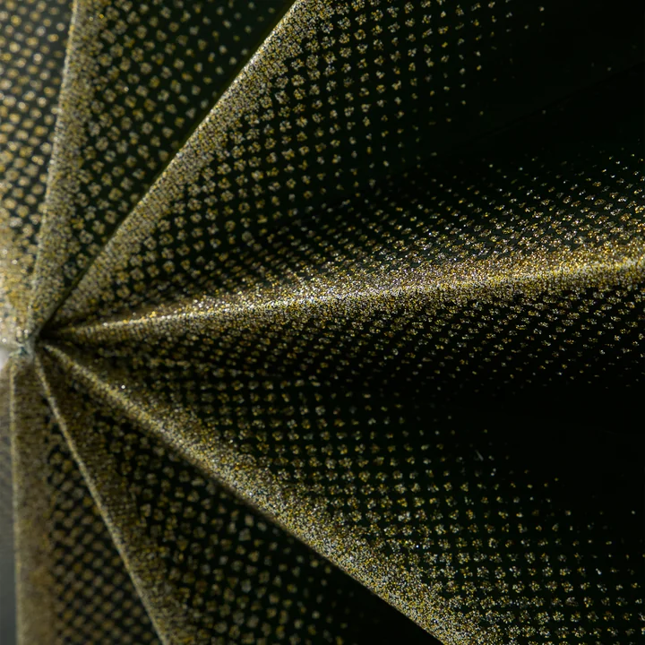 House Doctor - 9 Point Étoile de Noël, vert / champagne