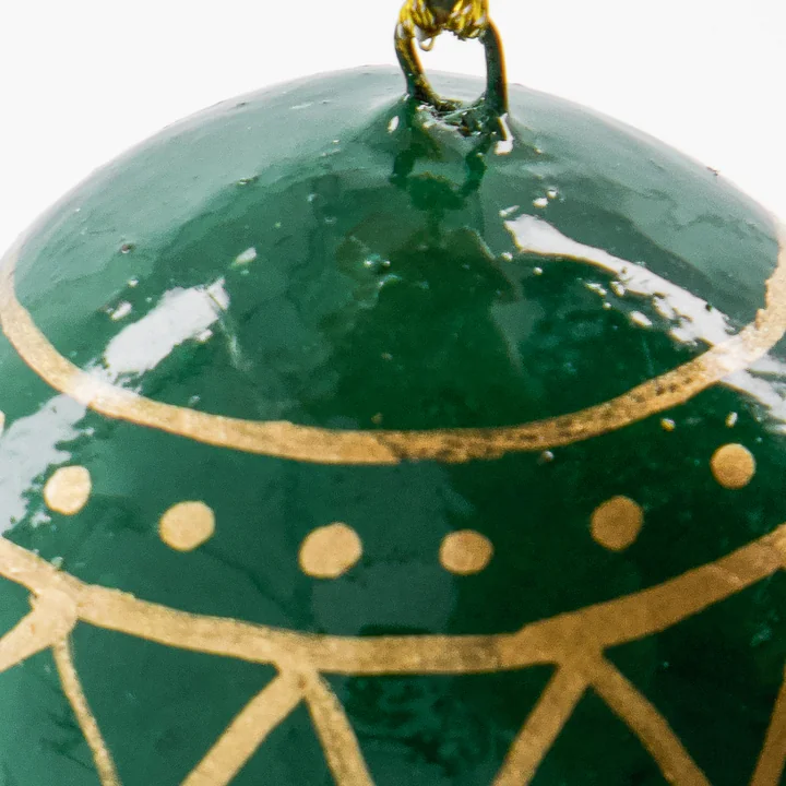 House Doctor - Mach Ornement, Ø 4 cm, vert foncé