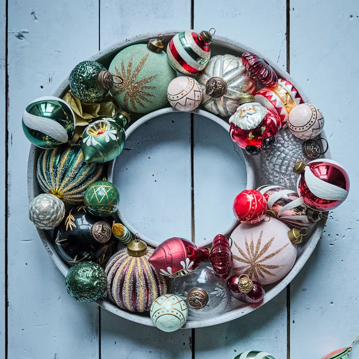 House Doctor - Mach Ornement, Ø 4 cm, rouge