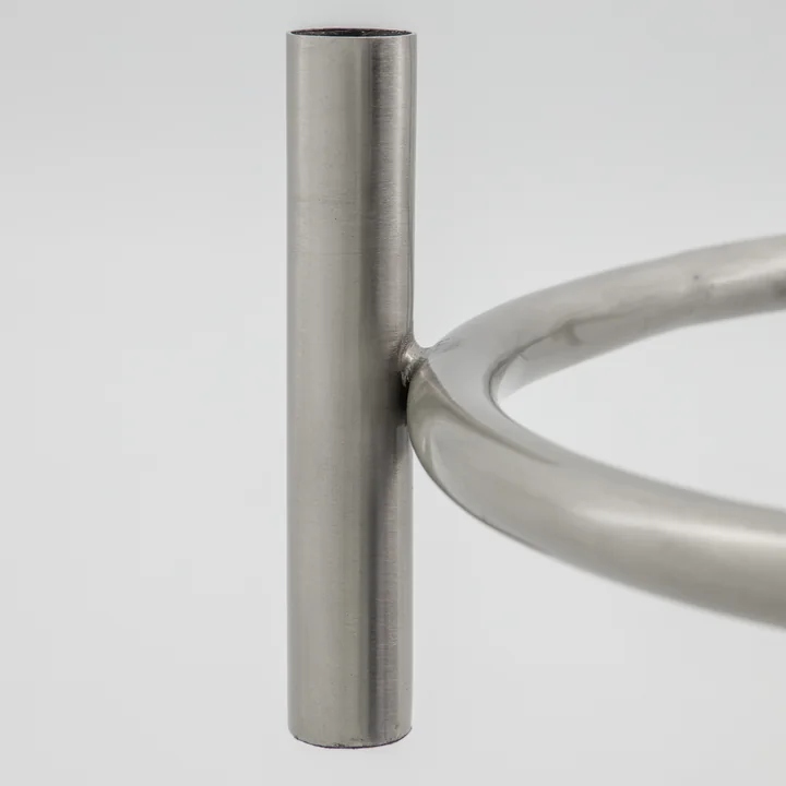 House Doctor - Maxi Advent Bougeoir, Ø 30 cm, argent antique