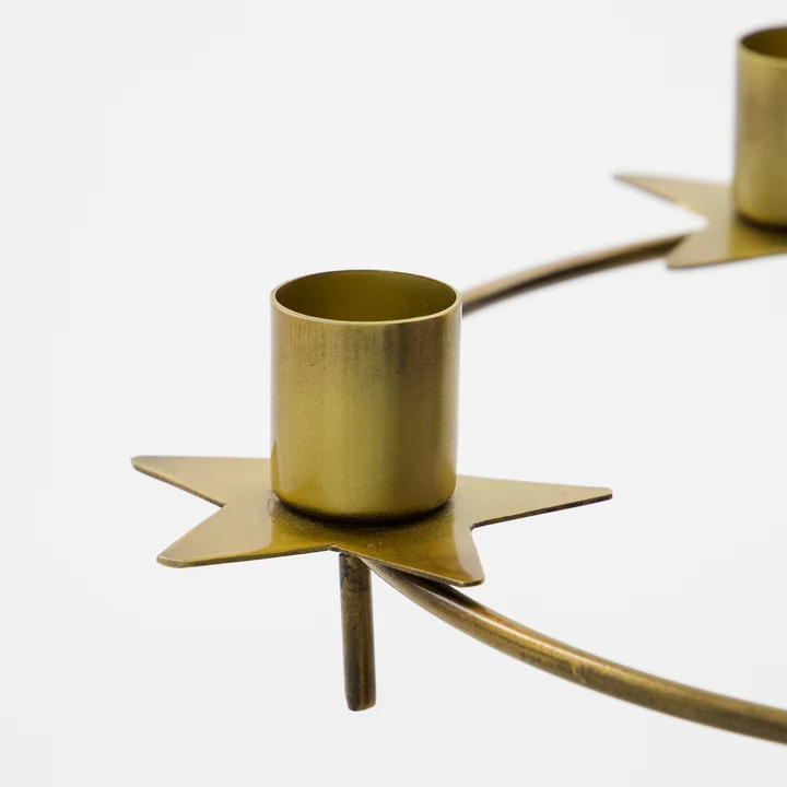 House Doctor - Stage Chandelier Ø 25 x 5 cm, laiton antique