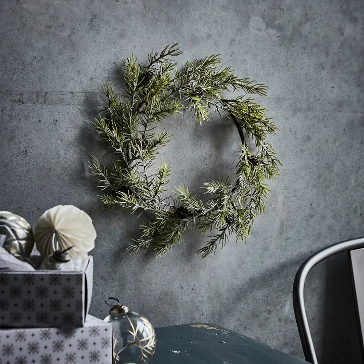 House Doctor - Torch Couronne, Ø 35 cm, vert