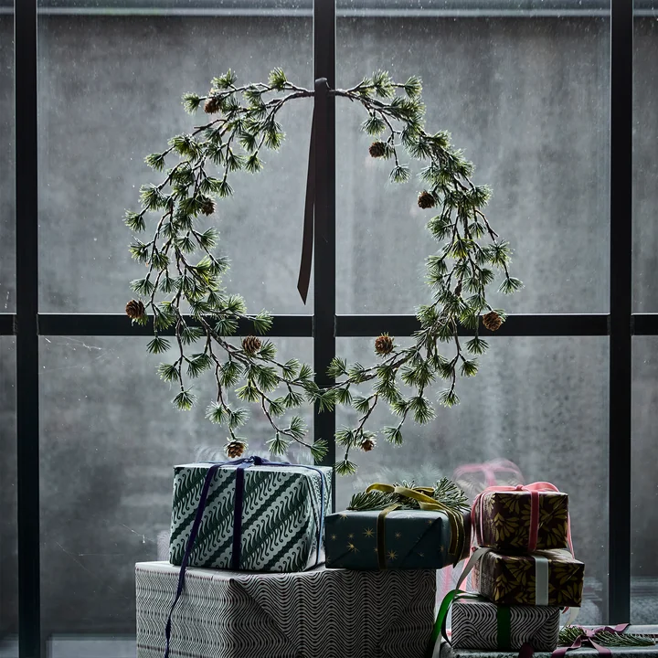 House Doctor - Torch Couronne, Ø 50 cm, vert