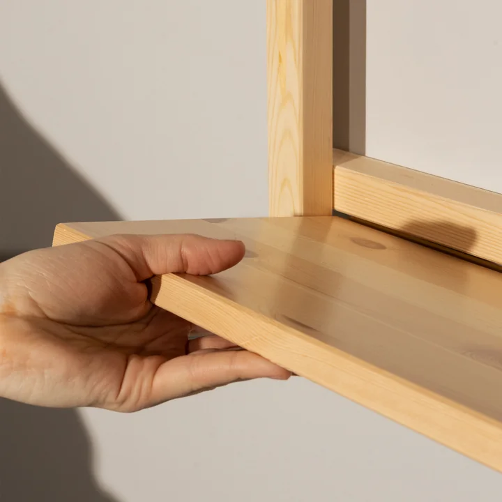 Karup Design - Groove Étagère murale, pin naturel