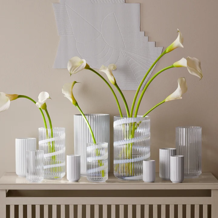 Lyngby Porcelæn - Vases en verre