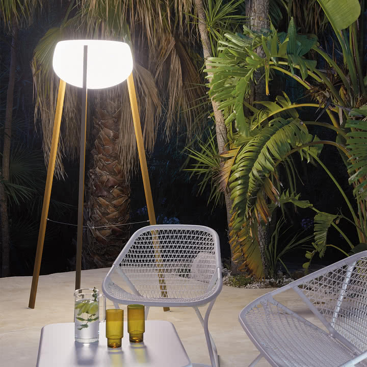 Fermob - Yunos LED lampe solaire, pain d'épice