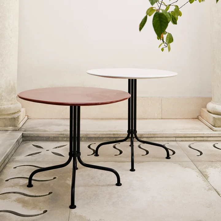 Gubi - Carmel Bistro Table de salon et table de bistrot, 75 x 75 cm