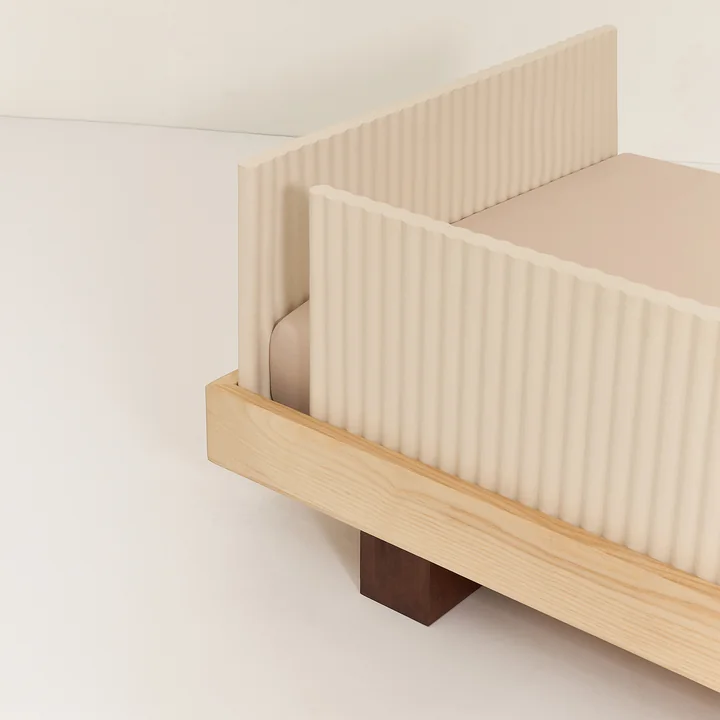 Nobodinoz x Heju - Lit de jour & Lit junior 76 x 166 cm, frêne naturel