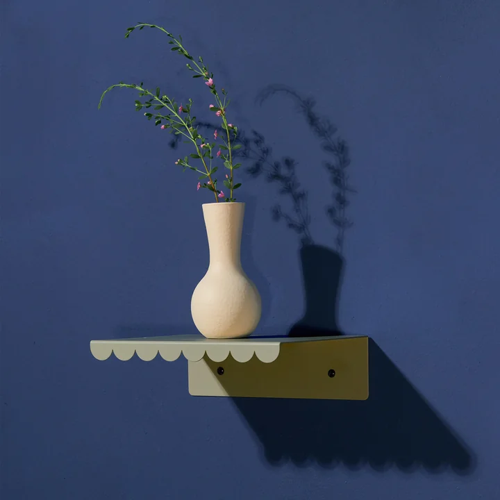 Nobodinoz - Vibes Étagère murale, petite, green tea