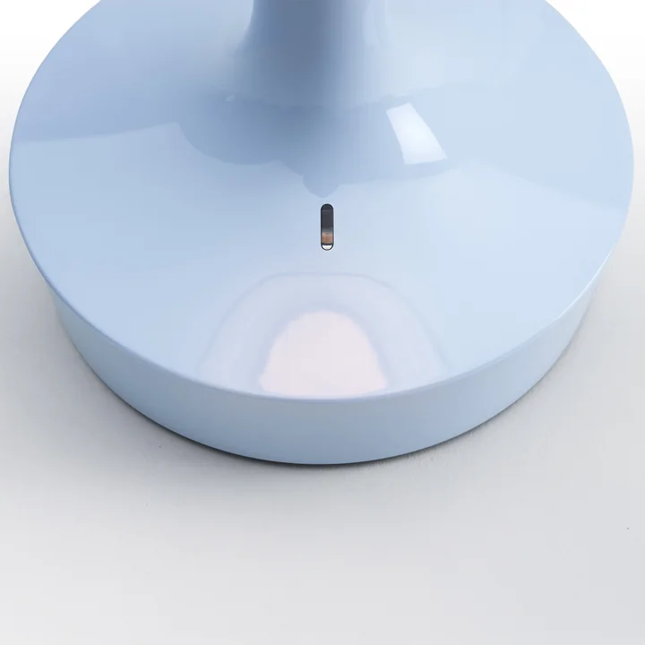Flos - Bon jour Unplugged Lampe de table à accu, Color Tune, faded blue