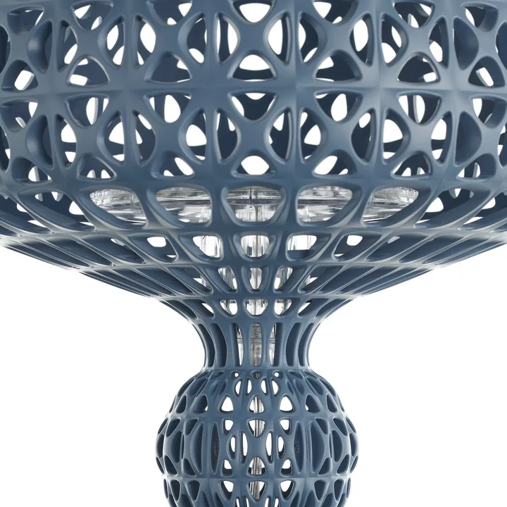 Kartell - Mini Kabuki LED Lampe de table, bleu clair