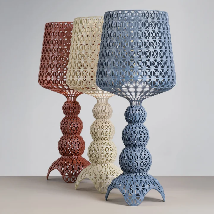 Kartell - Mini Kabuki LED Lampe de table, groupe