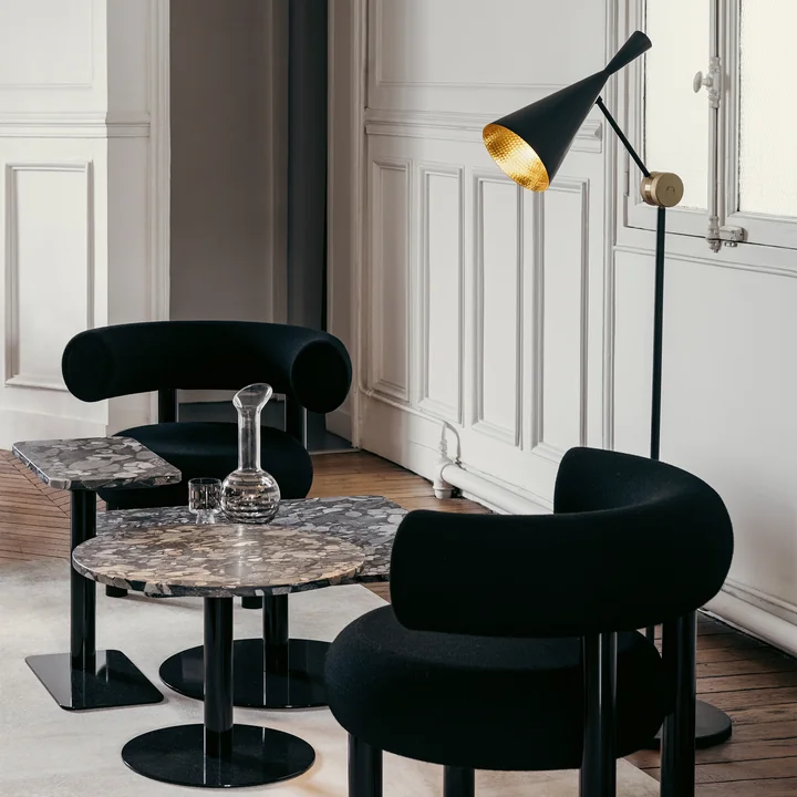 Tom Dixon - Beat LED Lampadaire, noir