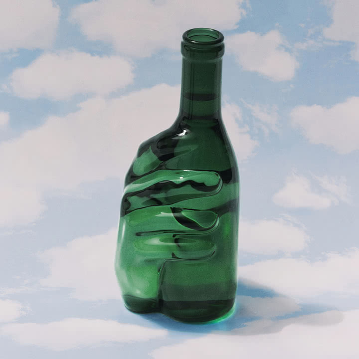 Serax - Edward Carafe, vert émeraude