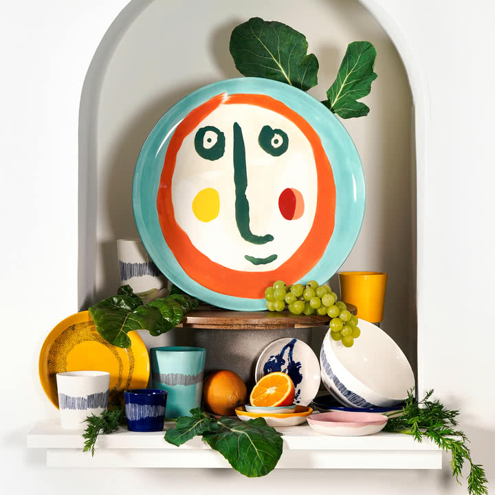 Serax - Feast Face N°2 plat de service, mix