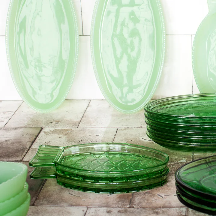 Serax - Fish & Fish N°1 plat de service, vert