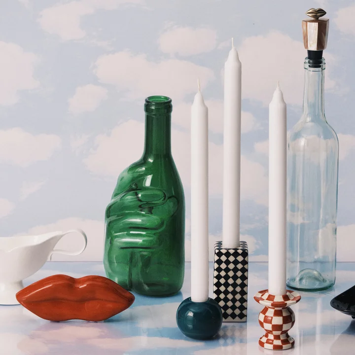 Serax - Les Objets Mouleversants Bougeoir, mix (set de 3)