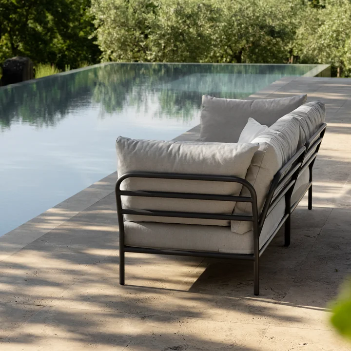 HOUE - Level 2 Set de salon 4, gris foncé / ash