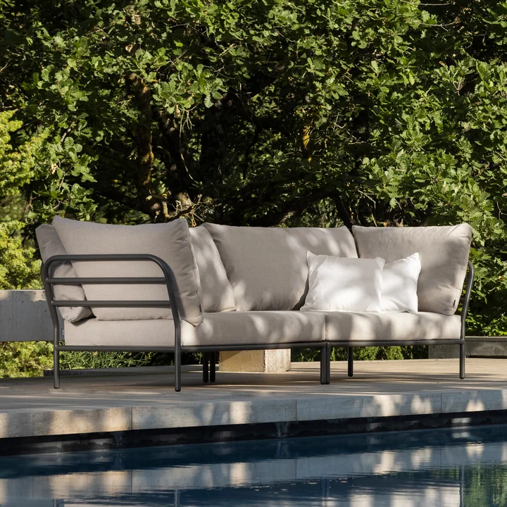 HOUE - Level 2 Set de salon 4, gris foncé / ash