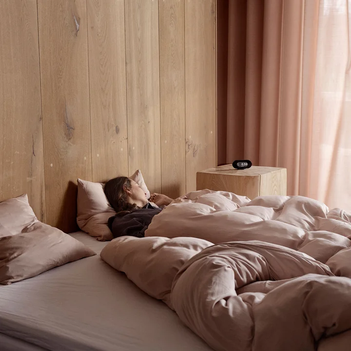 Jacob Jensen - Horloge de réveil, noir