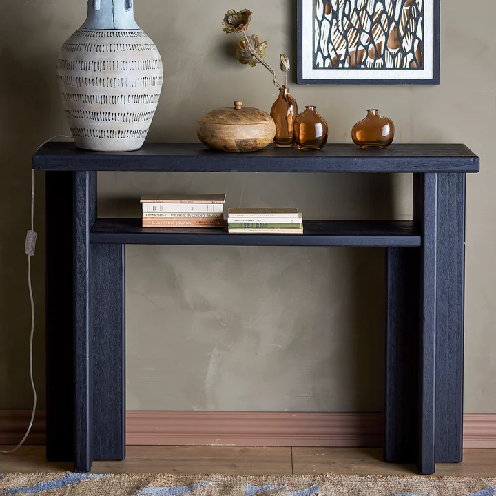 Bloomingville - Cupa table console, noir