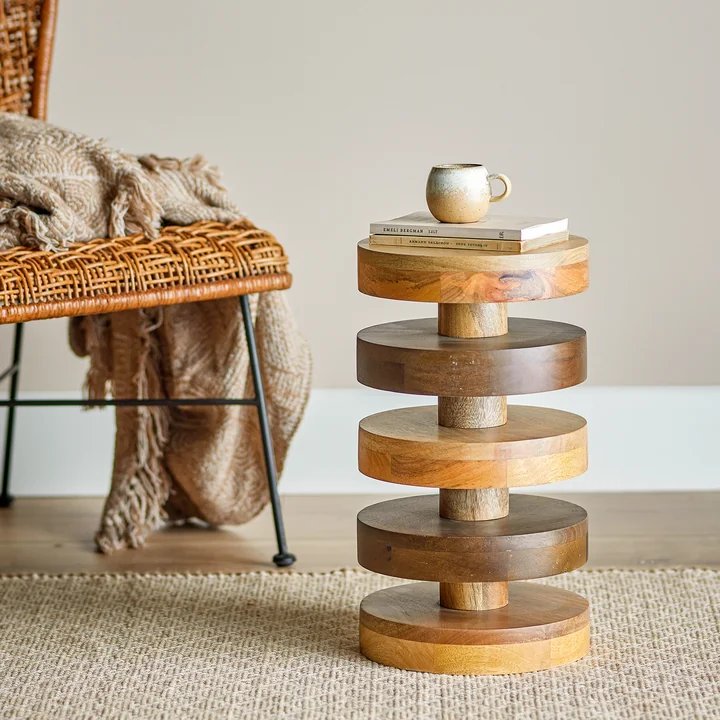 Bloomingville - Franka table d'appoint, marron