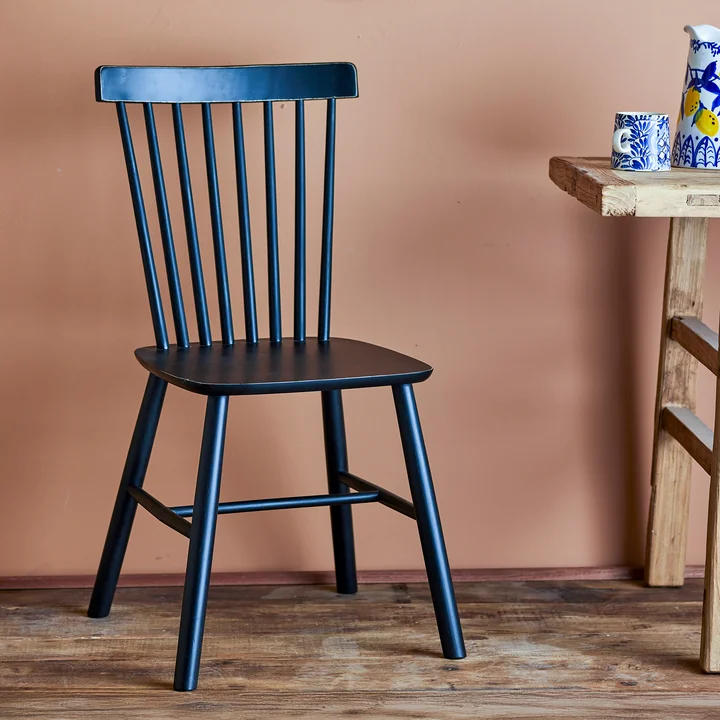 Bloomingville - Mill chaise, noir